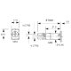 Lowe and Fletcher 5804 Pedestal Lock 41mm