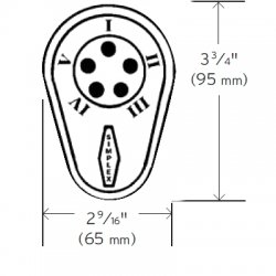 Kaba 904 Digital Lock With Rim Deadlock