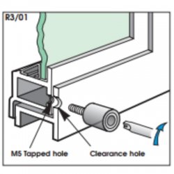 Bramah Rola Metal Window Lock