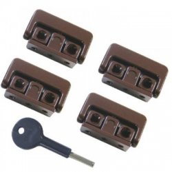 Chubb Yale 8K101M Multi Pack Wooden Casement Window Lock