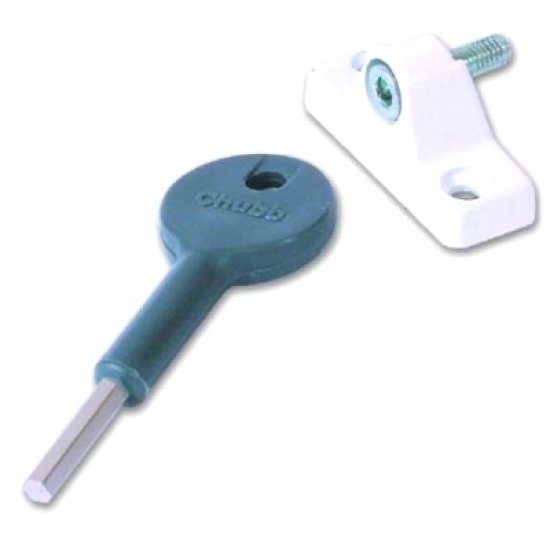 OF 2 CHUBB WINDOW LOCK KEYS FOR 8K108 PK 