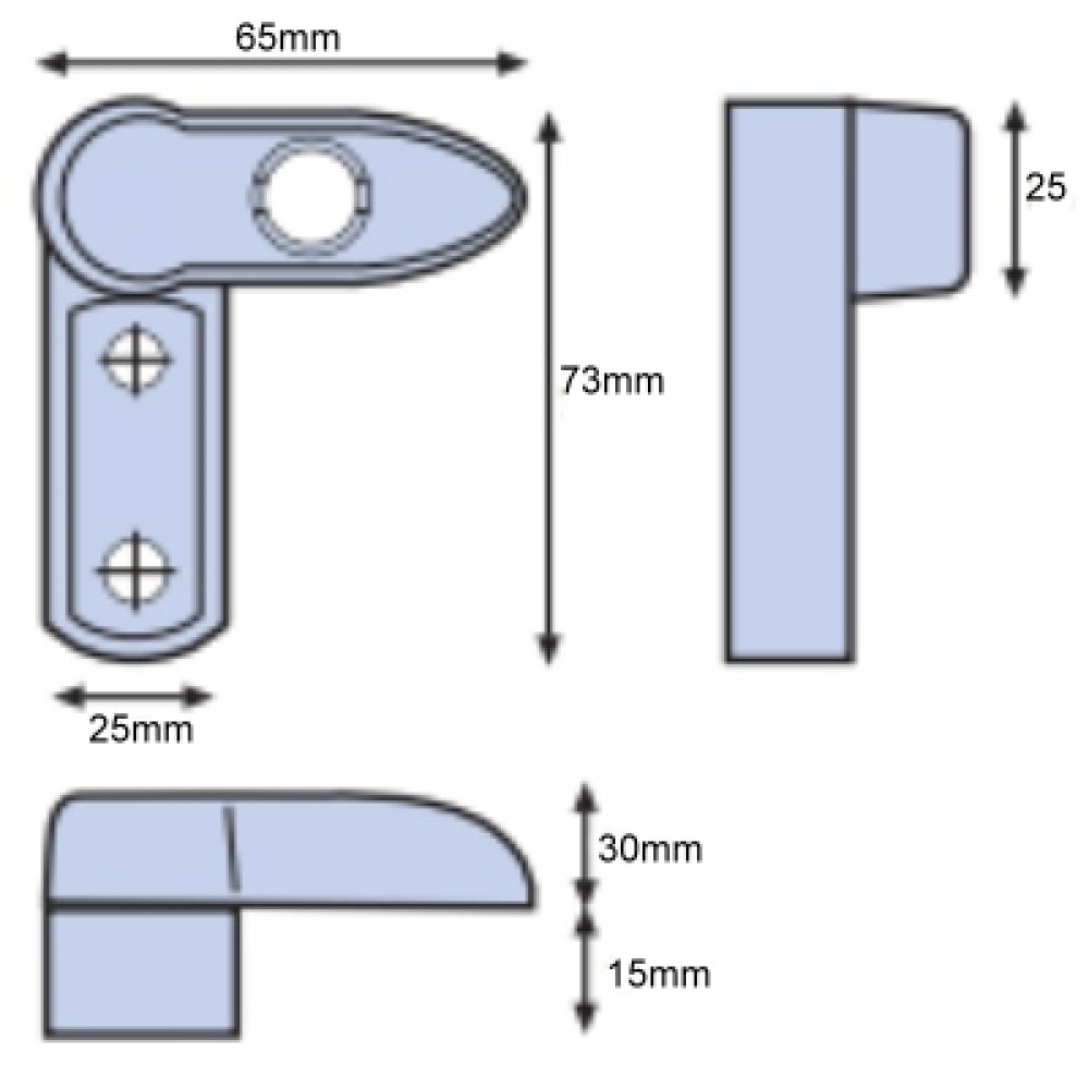 ERA PVCu Locking Snaplock