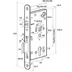 Abloy EL560 Electric Lock