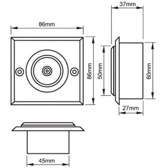 Alpro Infra Red Exit Button