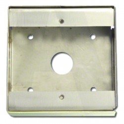 Asec SSBB 03 28mm 1 Gang Stainless Steel Surface Housing