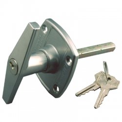 Birtley Easyfix T Locking Garage Door Handle