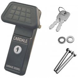 Cardale Garage Handle come with round barrell