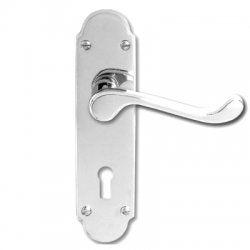 Oakley Plate Mounted Door Handle Lever Furniture