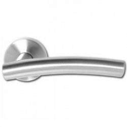 Stainless Steel Round Rose Lever Furniture