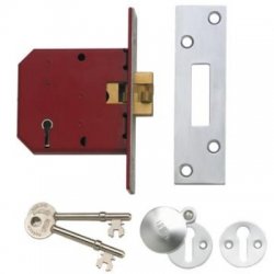 Union 2401 5 Lever Sliding Door Lock