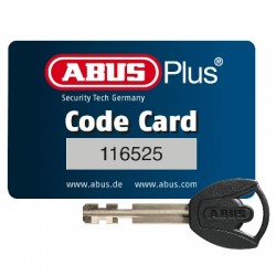 Abus Plus Additional Security Padlock Key