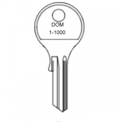 Dom 1 to 1000 Cabinet Keys