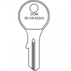 Dom 80138 to 83242 Cabinet Keys
