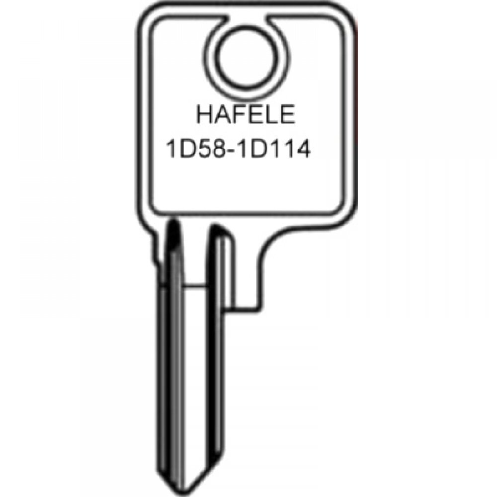 Hafele 1D581D114 Keys