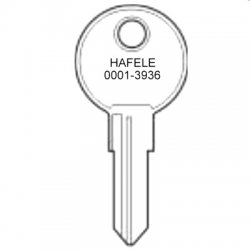 Hafele 0001 to 3936 Cabinet Keys