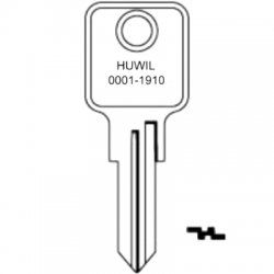 Huwil 0001 to 1910 Cabinet Keys