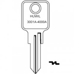 Huwil 3001A to 4000A Cabinet Keys