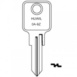 Huwil A0 to 9Z Cabinet Keys