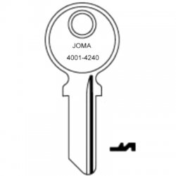 Joma 4001 to 4240 Cabinet Keys