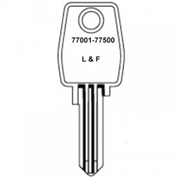 Lowe & Fletcher 77001 to 77500 Cabinet Keys