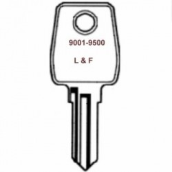 Lowe and Fletcher 9001 to 9500 Cabinet Keys