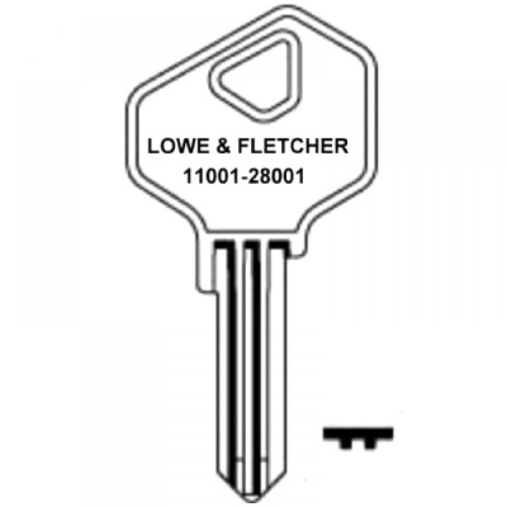 Lowe and Fletcher 11001 to 28001 Keys