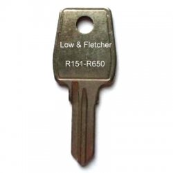 Lowe and Fletcher R151 to R650 Cabinet Keys