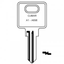 Ojmar A1 to A698 Cabinet Keys