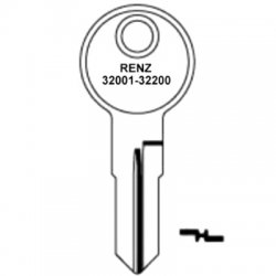 Renz 32001 to 32200 Cabinet Keys