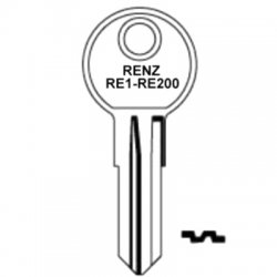Renz RE1 to RE200 Cabinet Keys