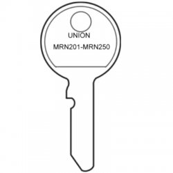 Union MRN201 to MRN250 Cabinet Keys