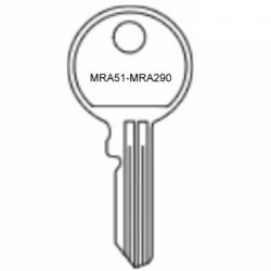 Union MRA51 to MRA290 Cabinet Keys