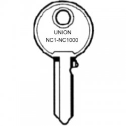 Union NC1 to NC1000 Cabinet Keys
