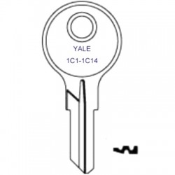 Yale 1C1 to 1C14 Desk Keys