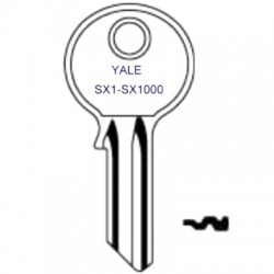 Yale SX1 to SX1000 Cabinet Keys