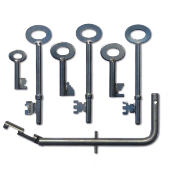 thumbnail image 2 of 8Pcs Fireman FB Key Set, Fire Brigade Drop Key Set - FB, FB1, FB2, FB4 2 of 13
