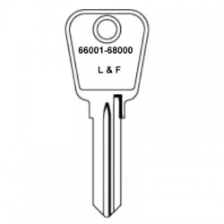 Lowe & Fletcher 66001 to 68000 Cabinet Keys
