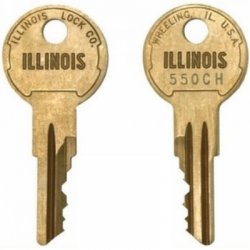 Illinois 550CH Replacement Switch Key