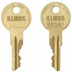 Illinois CH501 Replacement Switch Key