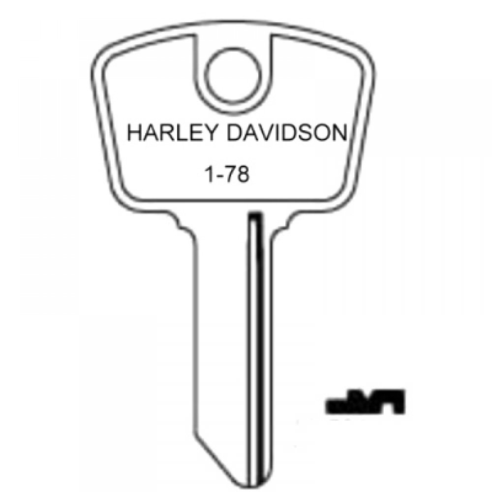 Harley Davidson Motorcycle Keys