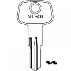 Petrol Cap Keys A101 to A799