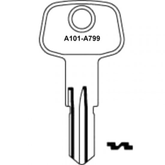 Petrol Cap Keys A101 to A799