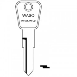 Waso Petrol Cap Keys W601 to W843