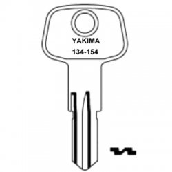 Yakima Ski Rack Keys 134 to 154