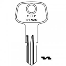 Thule Ski Rack Keys N1 to N200