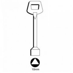 Utility Meter Box Key 10mm Triangle Long