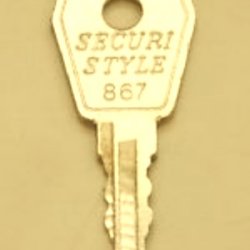Securistyle Window Lock Key 867