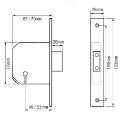 Chubb Union 3G114E Deadlock