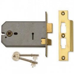 Union 2077 3 Lever Horizontal Mortice Lock