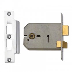 Union 2077 3 Lever Horizontal Mortice Lock